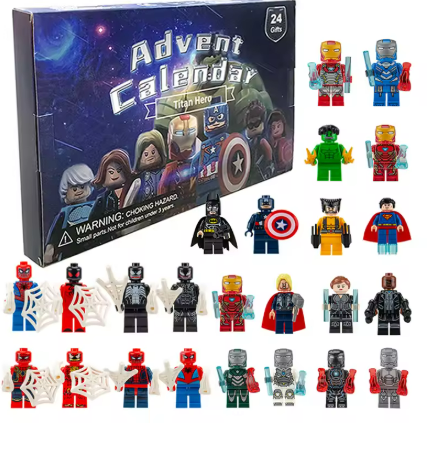 Calendario de Adviento Superhéroes Marvel