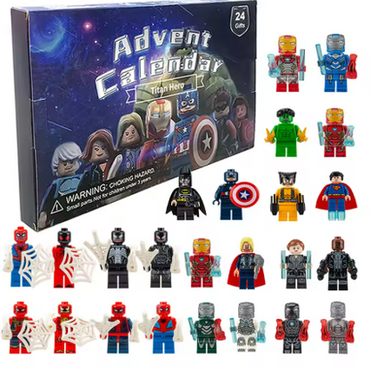 Calendario de Adviento Superhéroes Marvel